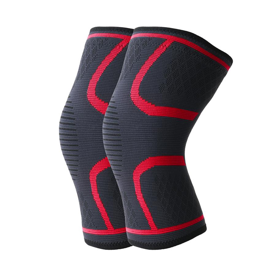 膝 サポーター 2枚 スポーツ ひざ 保護 固定 膝パッド 加圧式 高齢者