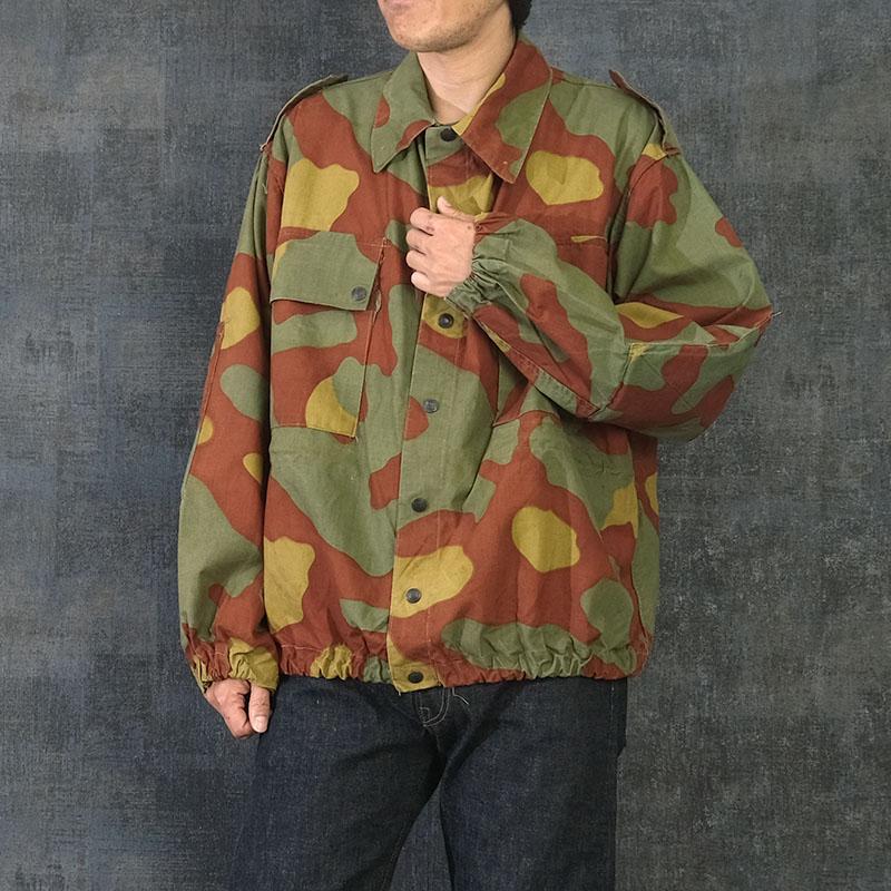 イタリア軍 パラトルーパー コンバットジャケット サンマルコカモ USED