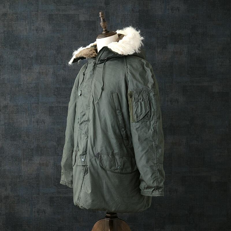 米軍 N-3B フライトジャケット 80年代 デッドストック ZJP535NN