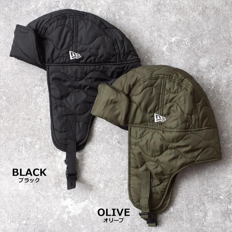 NEWERA ニューエラ ザ トラッパー ミリタリーキルト ウォーターリペ