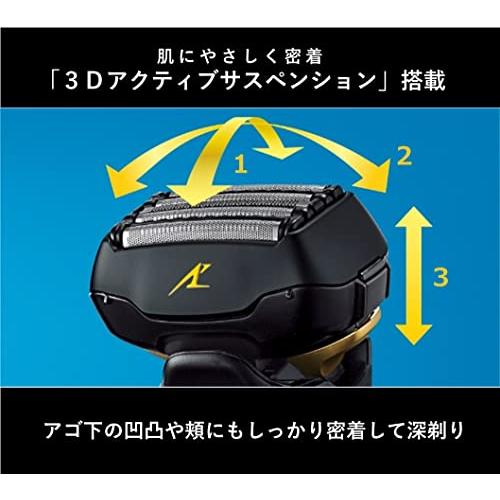 パナソニック メンズシェーバー ラムダッシュ リニア 5枚刃 黒 ES