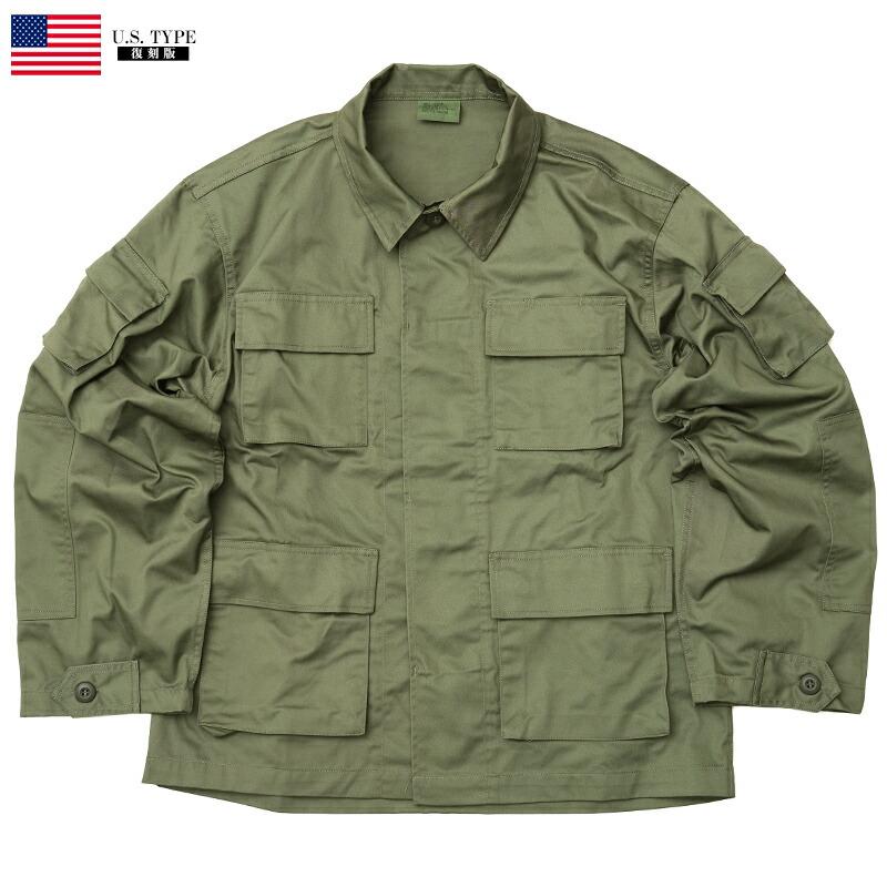 YMCLKY 米軍タイプ BDUジャケット オリーブ JB001YN OD メンズ