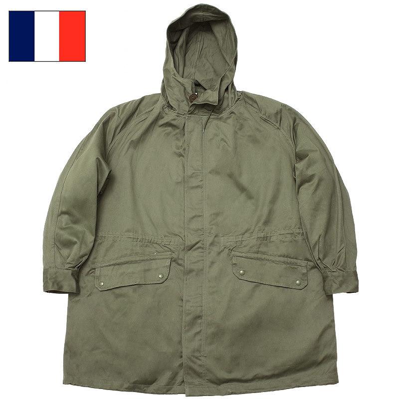 フランス軍 M-64 パーカー ライナー付き オリーブ デッドストック