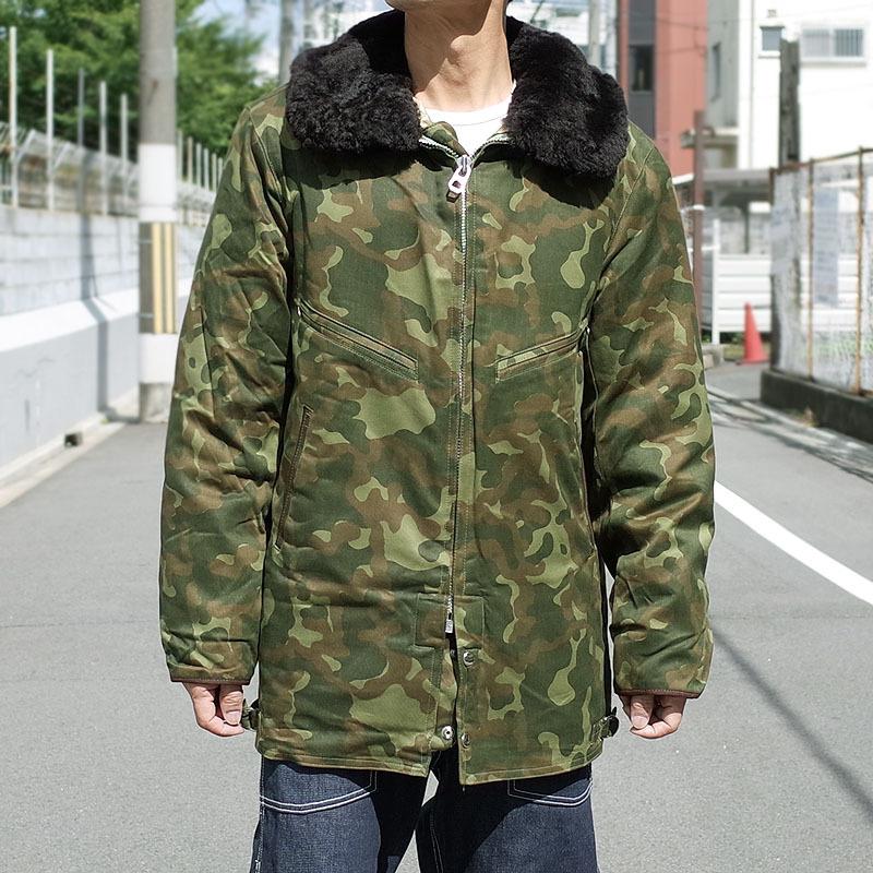 ソビエト軍 ウィンター パイロットジャケット ブタンカモ デッド