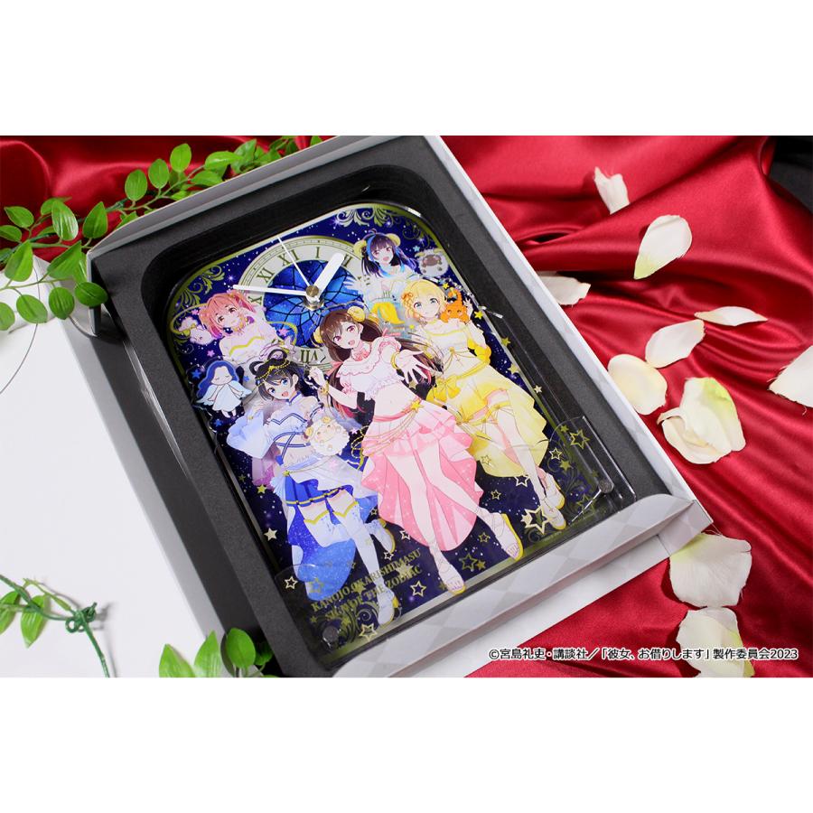 彼女、お借りします 描き下ろしBIGアクリル置時計 星座ver. : しーぷら