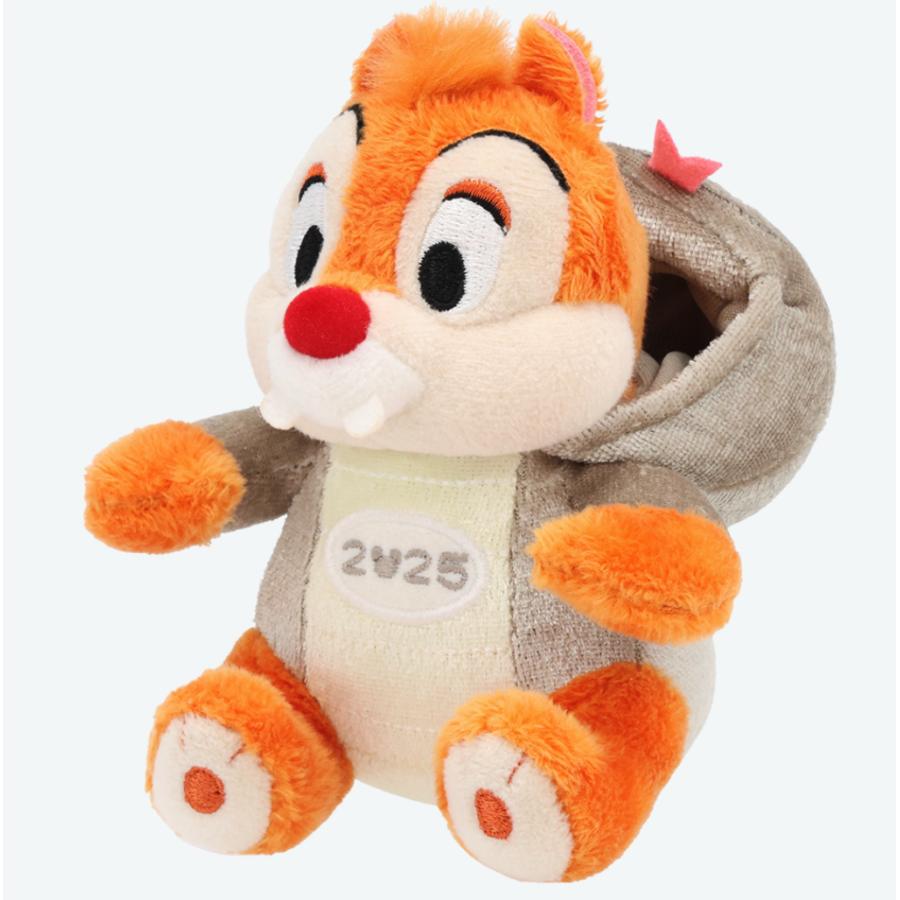 東京ディズニーリゾート限定 ぬいぐるみバッジ チップ & デール 2025