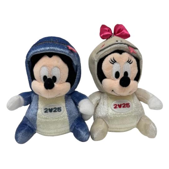 東京ディズニーリゾート限定 ぬいぐるみバッジ ミッキー & ミニー ペア