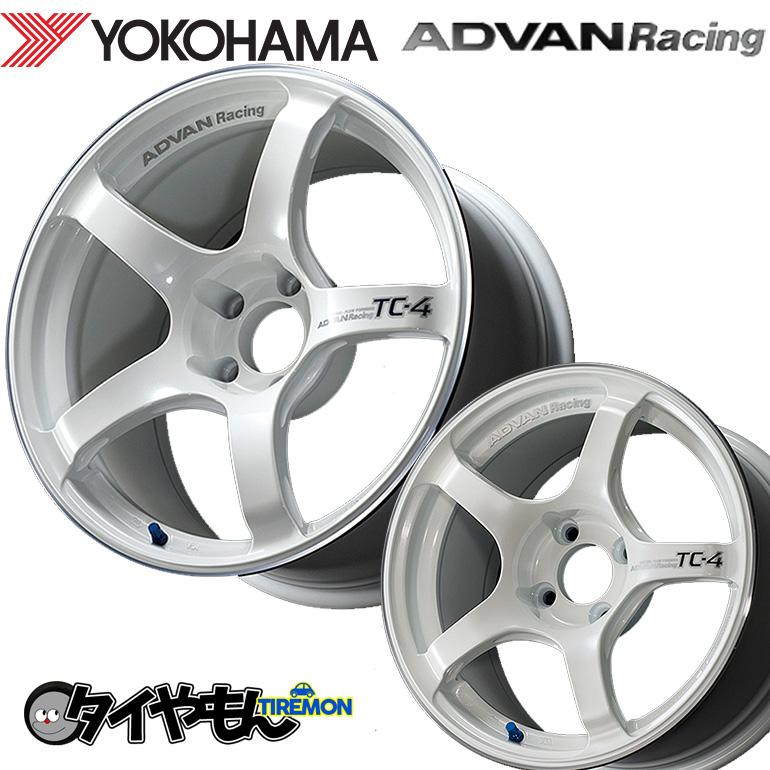 ADVAN ヨコハマ アドバンレーシング TC-4 18インチ 5H112 9J +25 4本