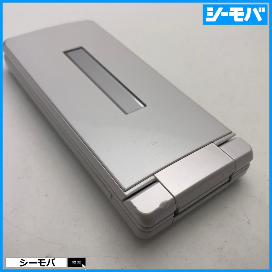 ガラケー AQUOS ケータイ3 805SH 良品 ソフトバンク ホワイト SIM