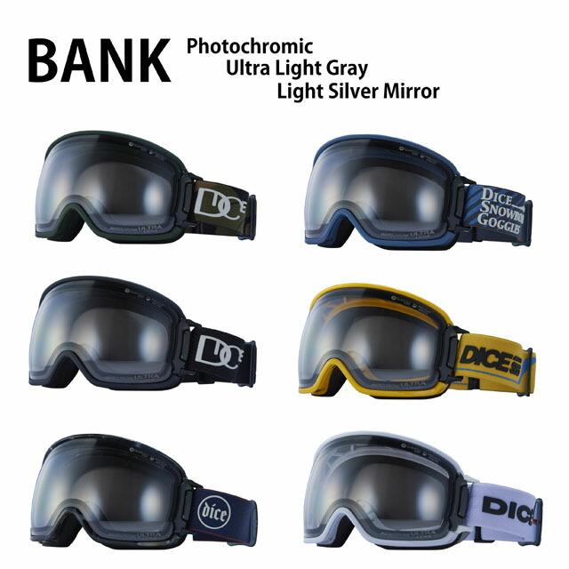 23-24モデル☆DICE【ダイス】ゴーグル モデル：BANK フレーム：CAMO