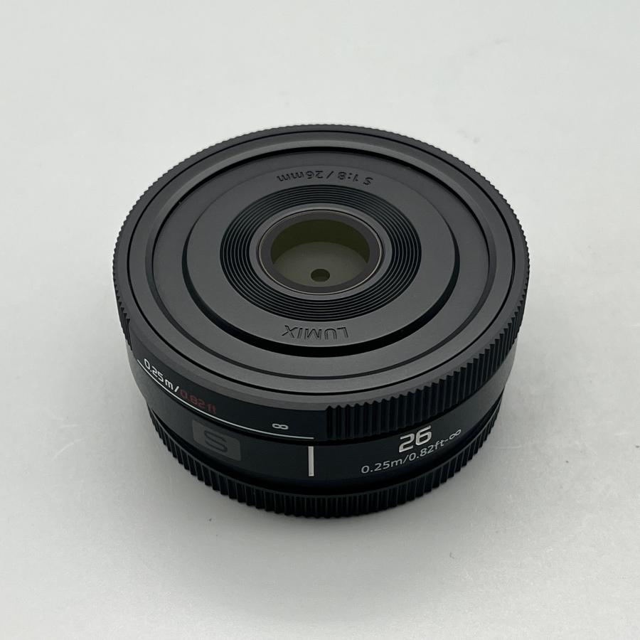 LUMIX Sシリーズ S 26mm F8 S-R26 Lマウント ミラーレスカメラ用 単