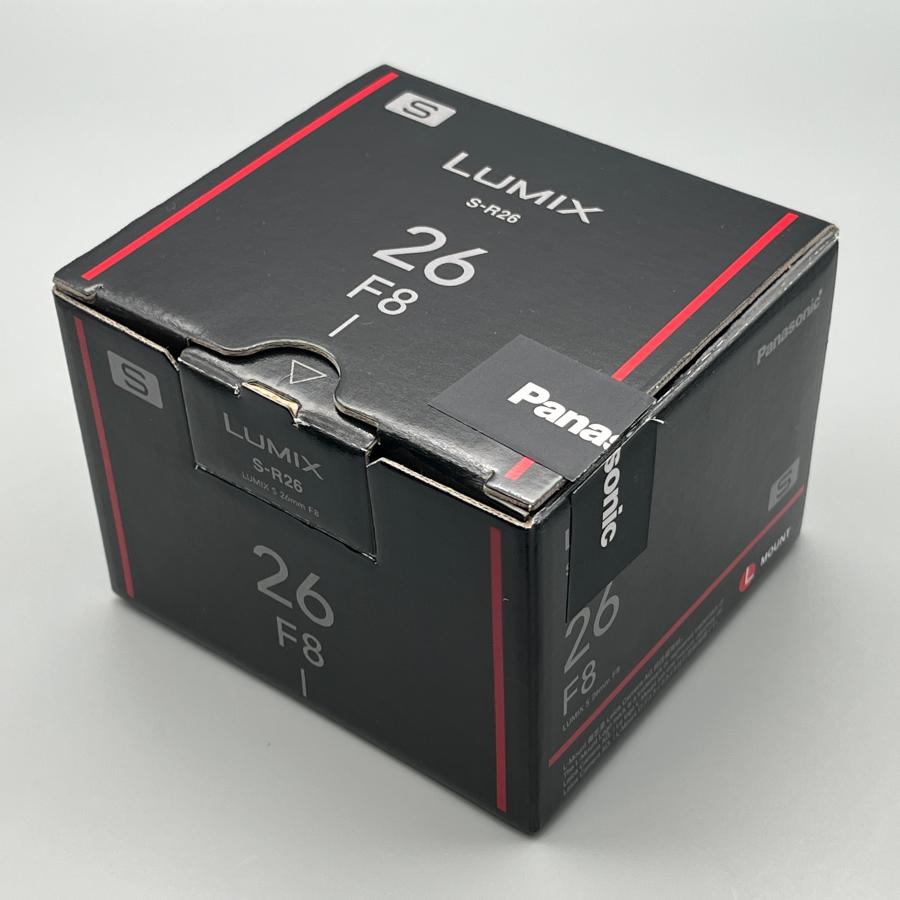 LUMIX Sシリーズ S 26mm F8 S-R26 Lマウント ミラーレスカメラ用 単
