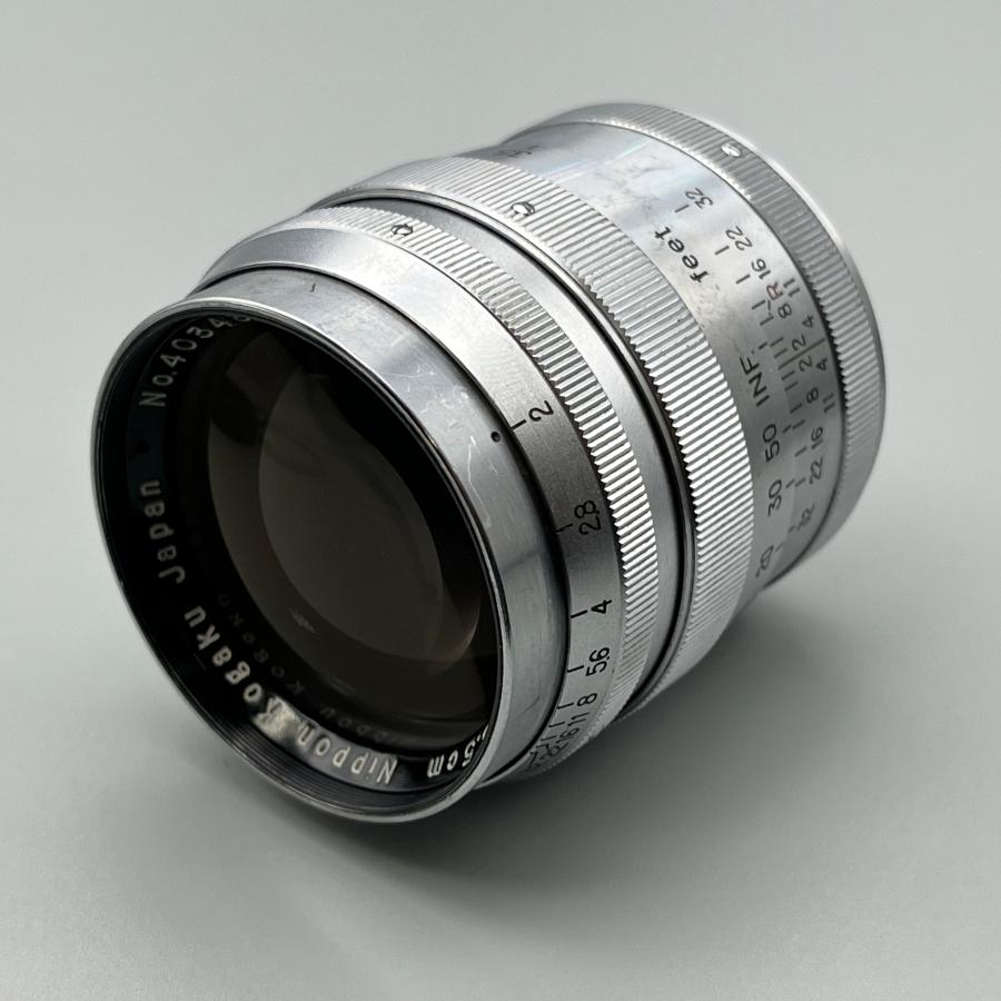 ニコン（Nikon） NIKKOR-P.C 8.5cm f2 Nippon Kogaku Japan ニッコール