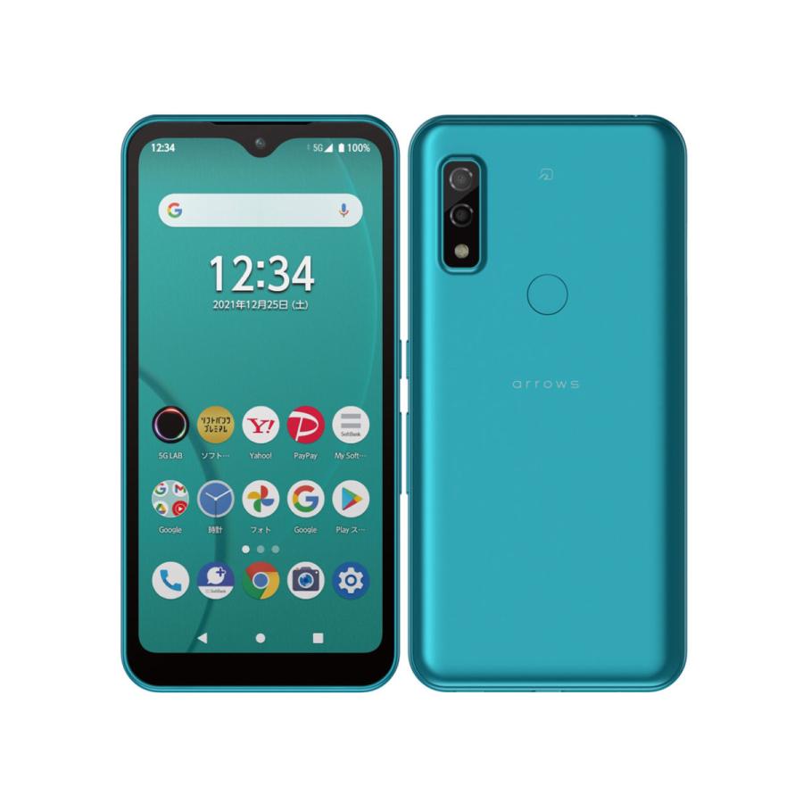 arrows We セイモバイル☆SIMフリーSoftbank ターコイズ A101FC 新品未