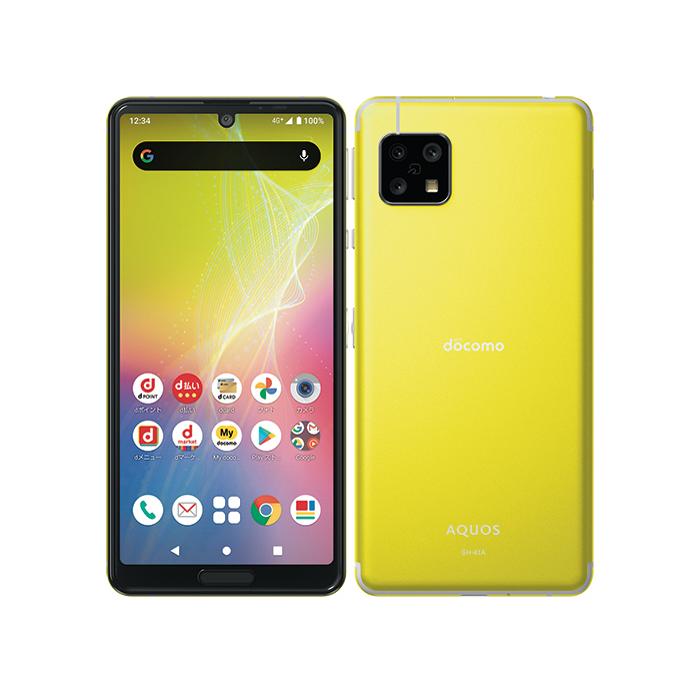 AQUOS sense セイモバイル☆SIMフリーdocomo sense4 SH-41A イエロー