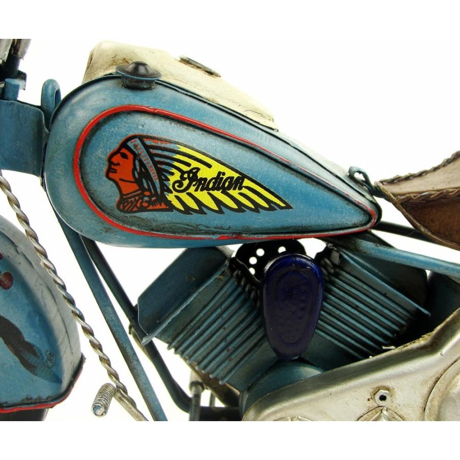 オートバイ Indian motorcycle 1962年 レトロ ブリキ製 ビンテージ