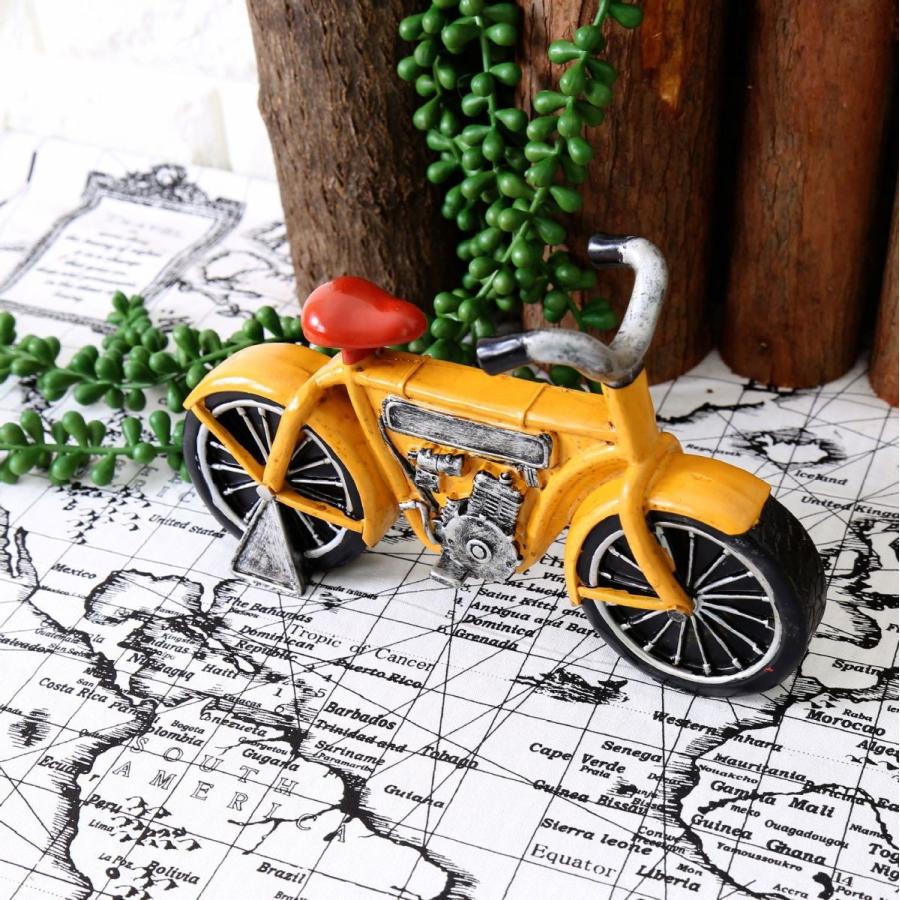 ヴィンテージ自転車の模型 置物 オブジェ インテリア 雑貨 置き物 誕生