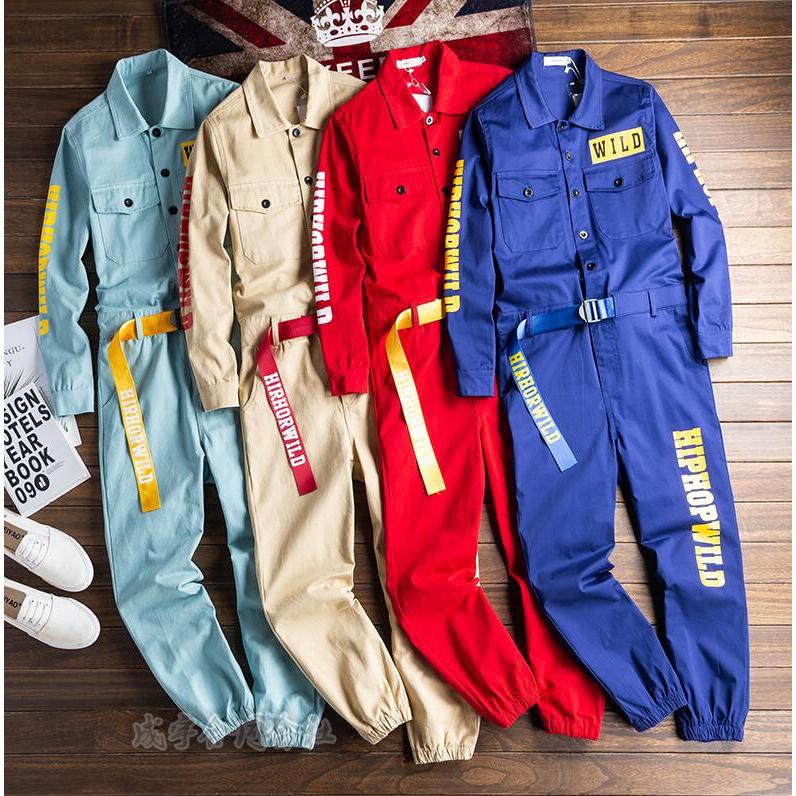 オーバーオール つなぎ ツナギ 作業着 作業服 メンズ 長袖つなぎ