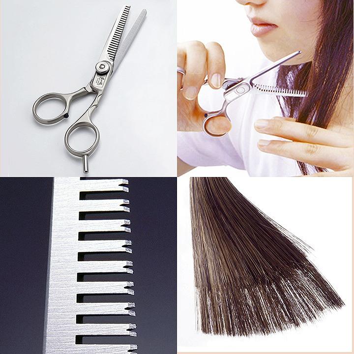 すきバサミ ステンレス製 G-5002 日本製 グリーンベル ヘアカット