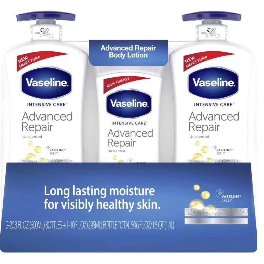Vaseline（ヴァセリン） アドバンスドリペア ボディローション 3本