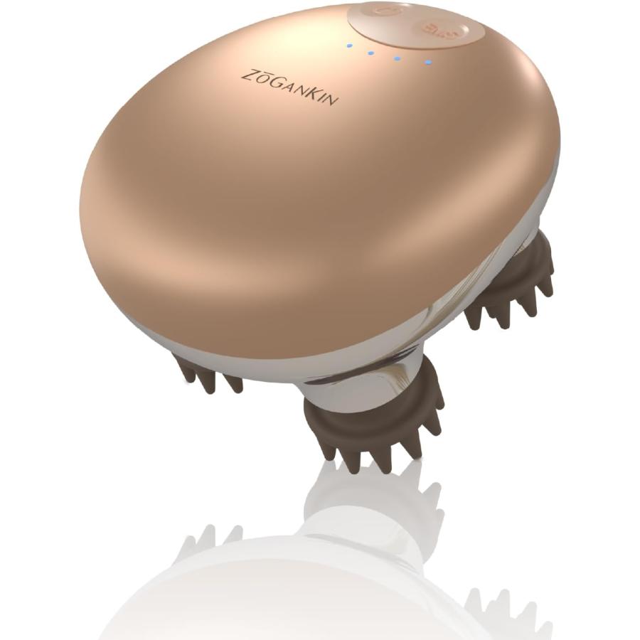 ZOGANKIN(ゾーガンキン) スカルプ 電動頭皮ブラシ ヘッドスパ EMS＆LED