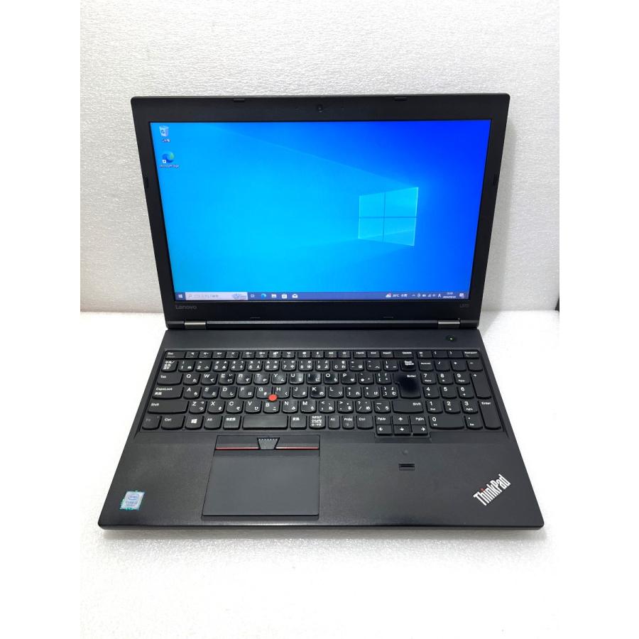 ThinkPad Lenovo L570 Core i3-7100U 2.4GHz 8GB SSD128GB 15.6型