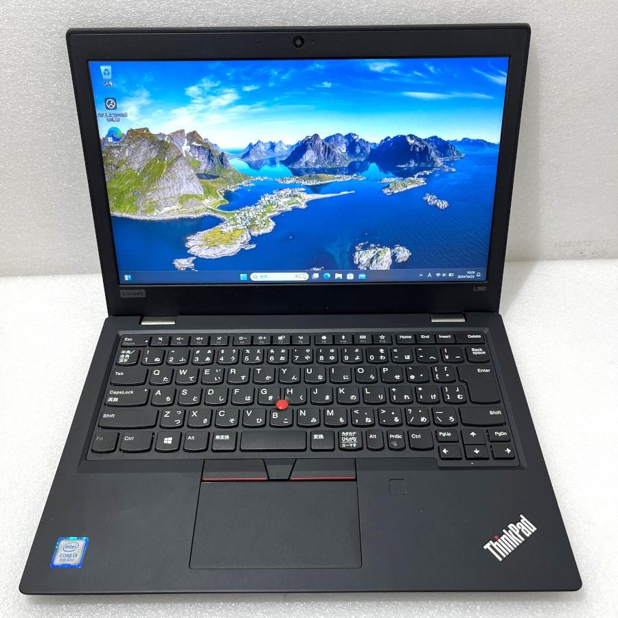 ThinkPad Lenovo L380 20M6S1NQ00 13.3型HD1366x768 Core i3-8130U 2.2
