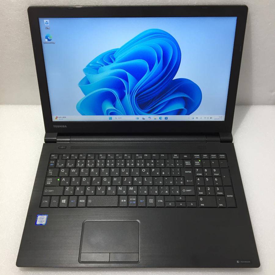 dynabook B65/J i3-7100U FHD Win11で稼働 dynabook B65/J i3-7100U