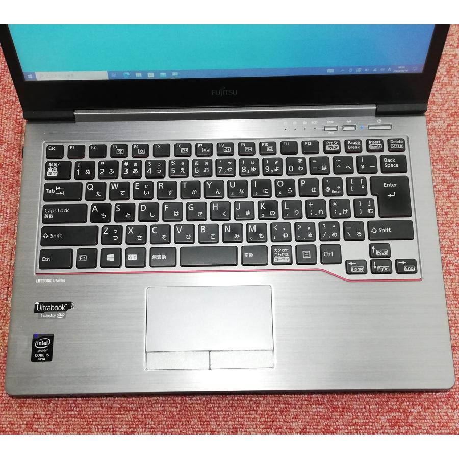 LIFEBOOK 富士通 U745/M Core i5-5300U 2.3GHz/8GB/SSD256GB搭載/高速