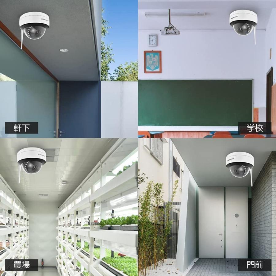 JENNOV 防犯カメラ ワイヤレス 屋外 500万画素 4台セット モニター付き