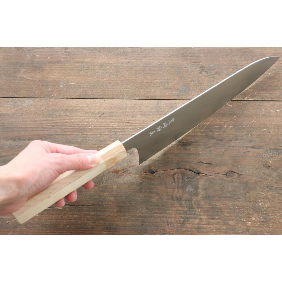 黒崎 真 R2/SG2 牛刀包丁 240mm 桜柄 : 清助刃物 - 通販 - Yahoo