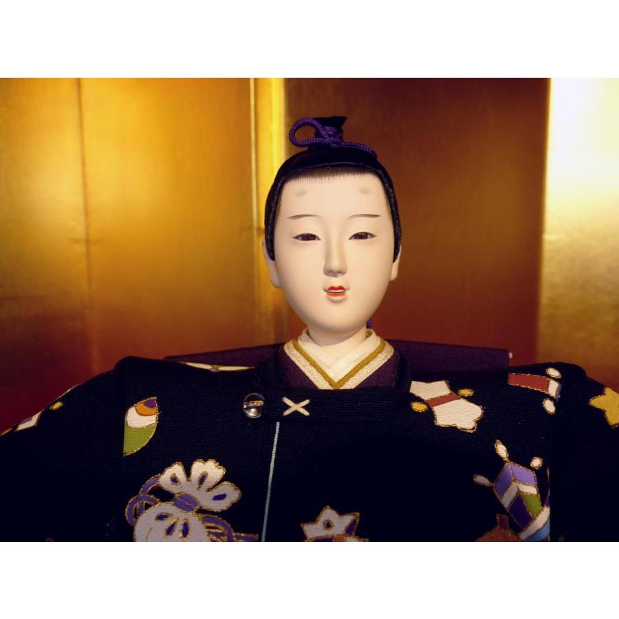 ひな人形☆七段十五人飾り A6−40x7F☆横幅120*奥行160