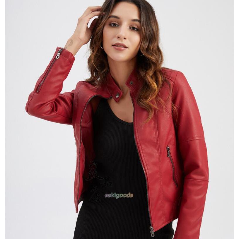 革ジャン レディース ライダースジャケット おしゃれ レザージャケット