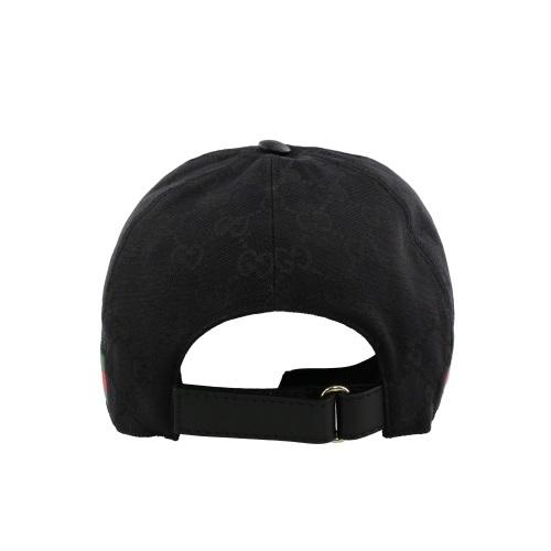 GUCCI（グッチ） キャップ メンズ ベースボール キャップ ブラック