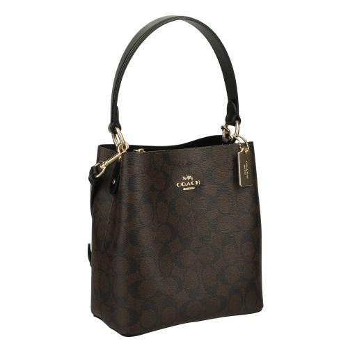 コーチ アウトレット COACH ショルダーバッグ シグネチャー ブラウン