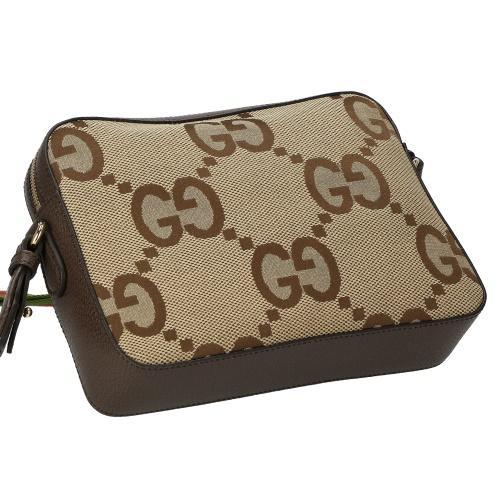 GUCCI（グッチ） ショルダーバッグ レディース ジャンボGG ブラウン
