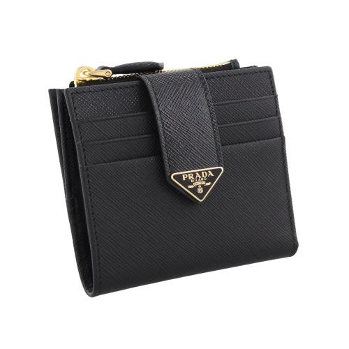 プラダ カードケース レディース サフィアーノ トライアングルロゴ