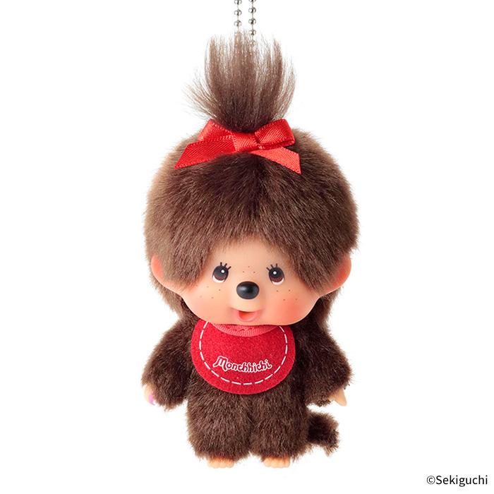 セキグチ 顔でかモンチッチ SS 女の子 キーチェーン : セキグチ