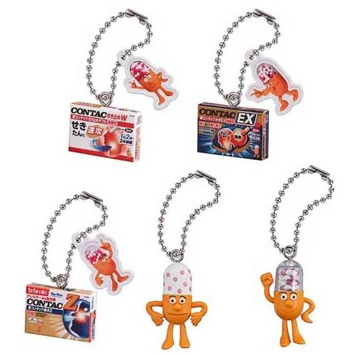 コンタック ミニチュアチャーム 全5種セット : セレンショップ - 通販