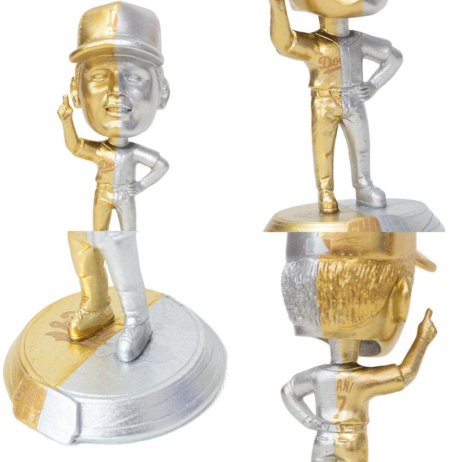 FOCO MINI BIG HEADS ゴールド&シルバーボブルヘッド大谷翔 Amazon.co