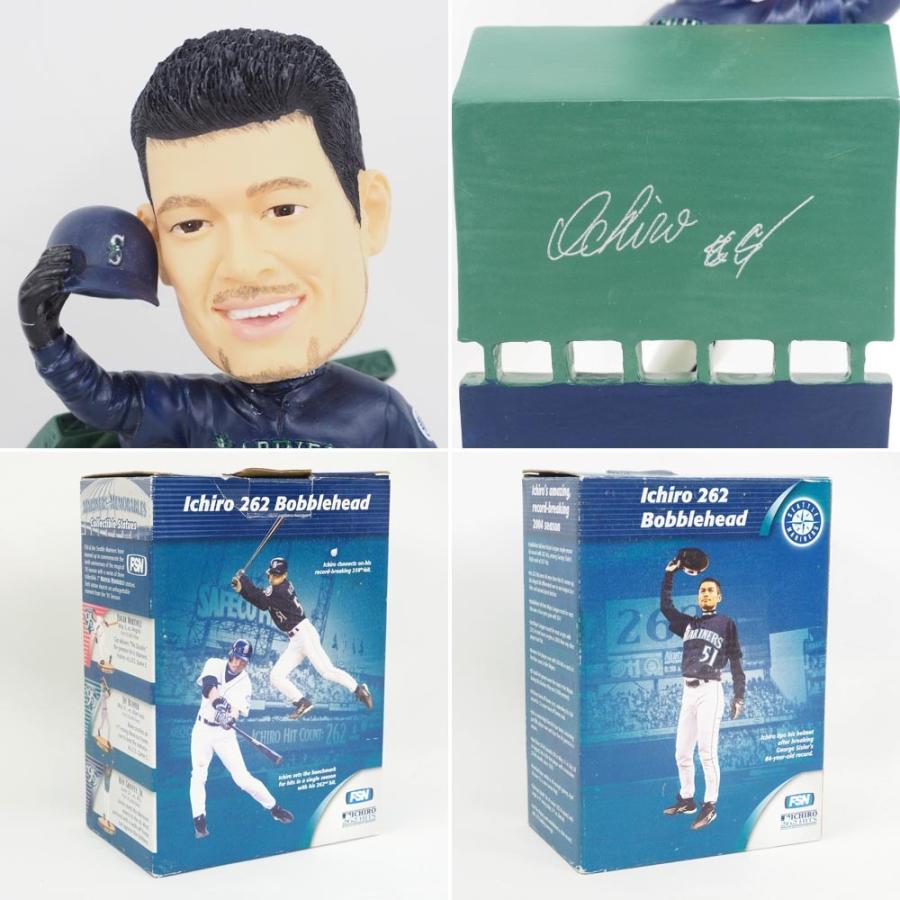 MLB マリナーズ イチロー 2004 シーズン最多安打記録 262本 記念