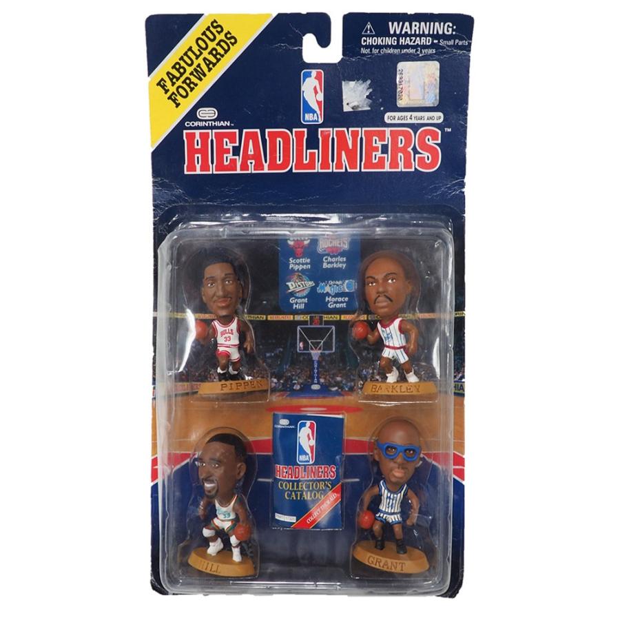 NBA フィギュア Headliners 1996 Edition NIB (4 Player Pack