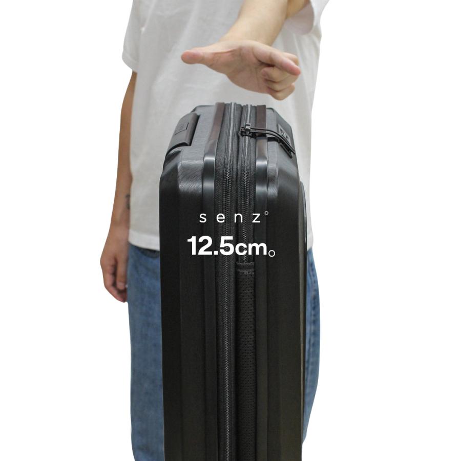 最大53% 2/27から senz° センズ スーツケース 機内持ち込み 折り畳み