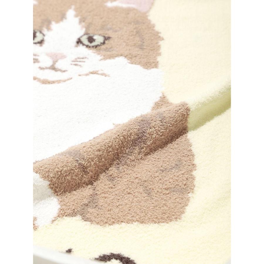 gelato pique（ジェラートピケ） キャットジャガードブランケット