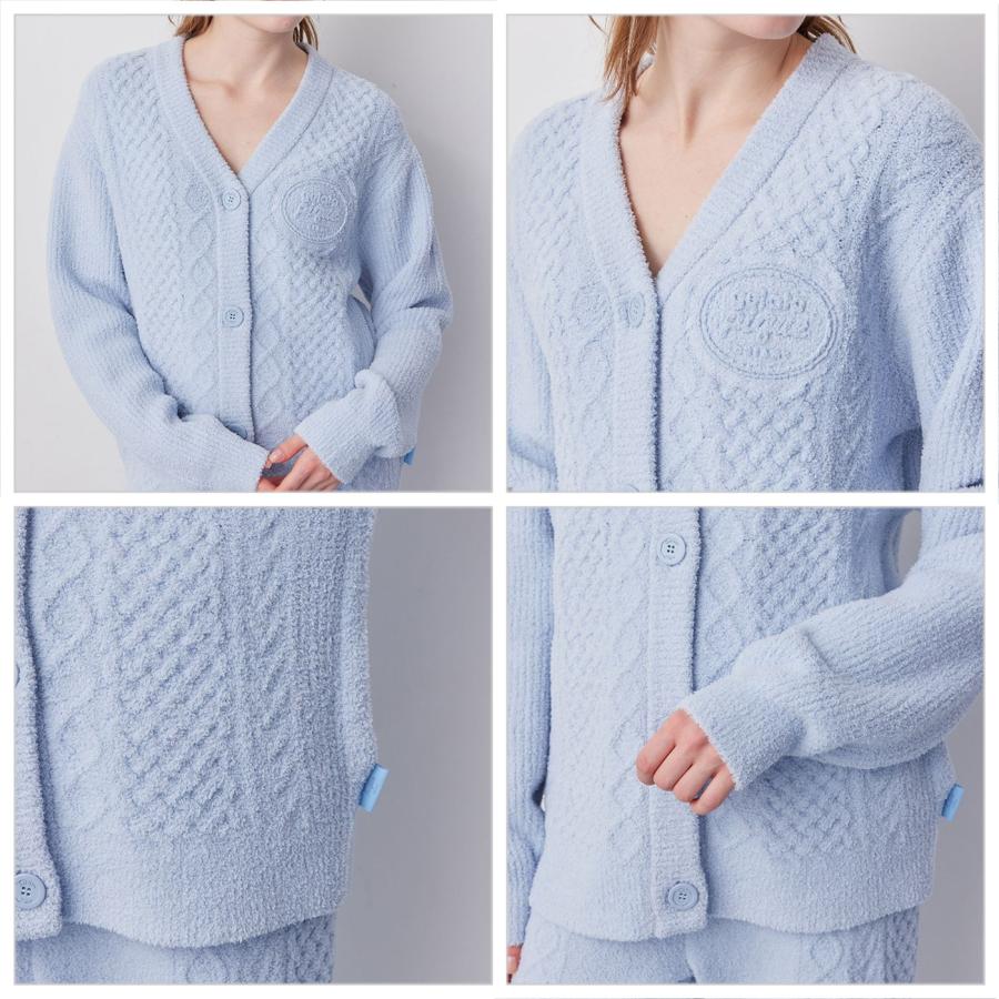 gelato pique（ジェラートピケ） Valentine アランカーディガン