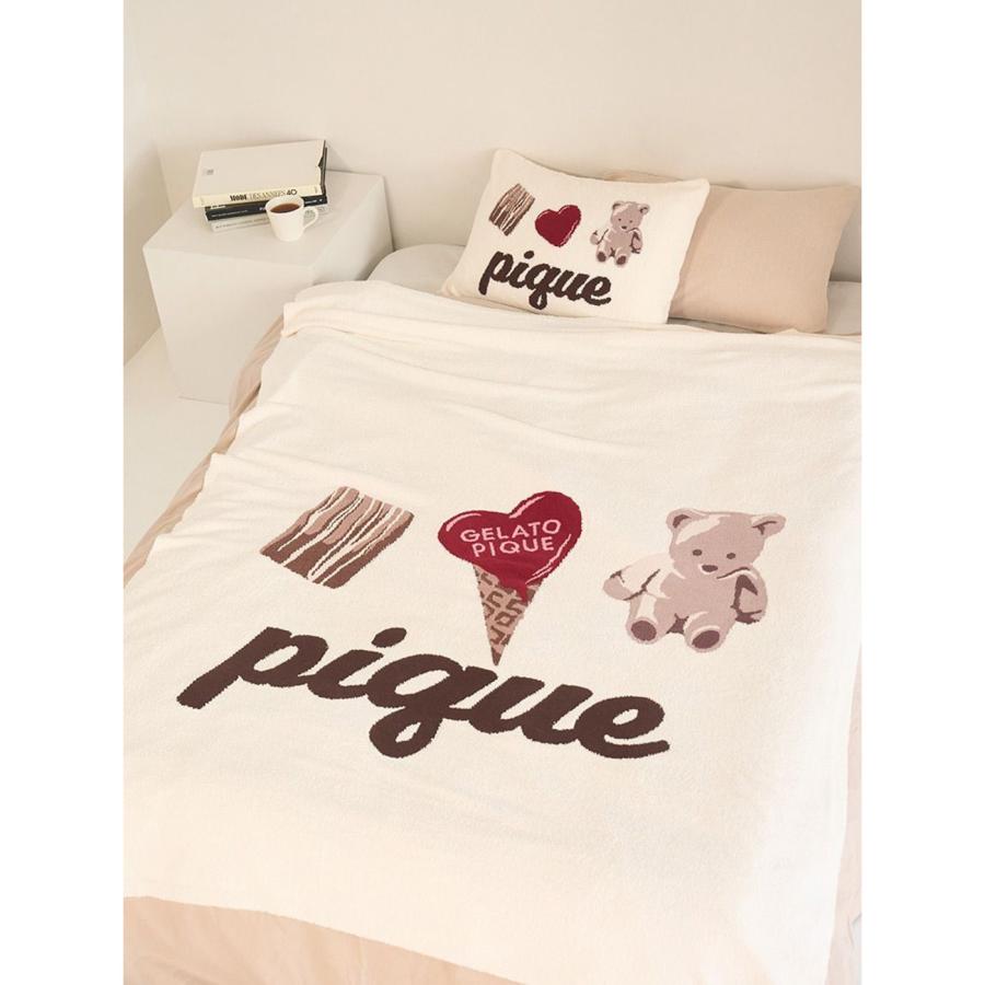 gelato pique（ジェラートピケ） Sleep Valentine ジャガードピロー