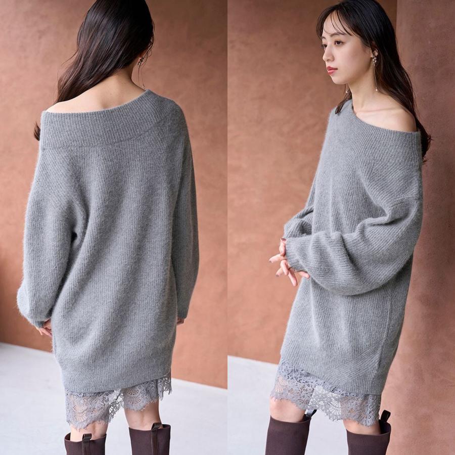 SNIDEL（スナイデル） SALE50%OFF ニットセットキャミミニワンピース