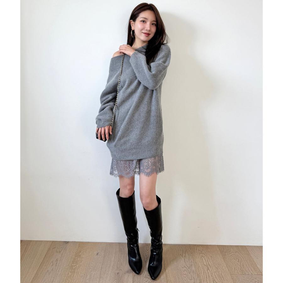 SNIDEL（スナイデル） SALE50%OFF ニットセットキャミミニワンピース