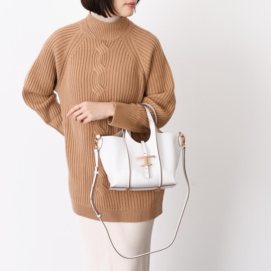 TOD'S（トッズ） バッグ 2WAY Tタイムレス レザー ミニショッピング