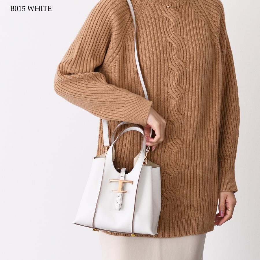 TOD'S（トッズ） バッグ 2WAY Tタイムレス レザー ミニショッピング